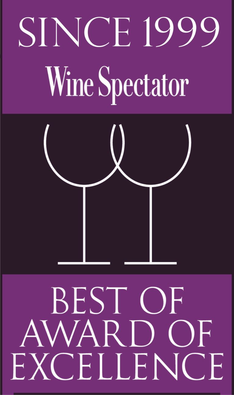 Wine Spectator Best of Award of Excellence